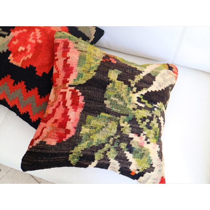 オールドキリム クッションカバー 40×41cm モルダヴィア Old Kiilim Cushion | ブランド登録なし | 02