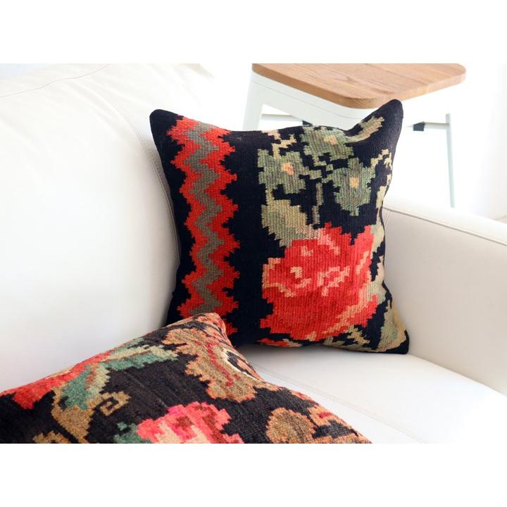 オールドキリム クッションカバー 40×40cm モルダヴィア Old Kiilim Cushion | ブランド登録なし | 01