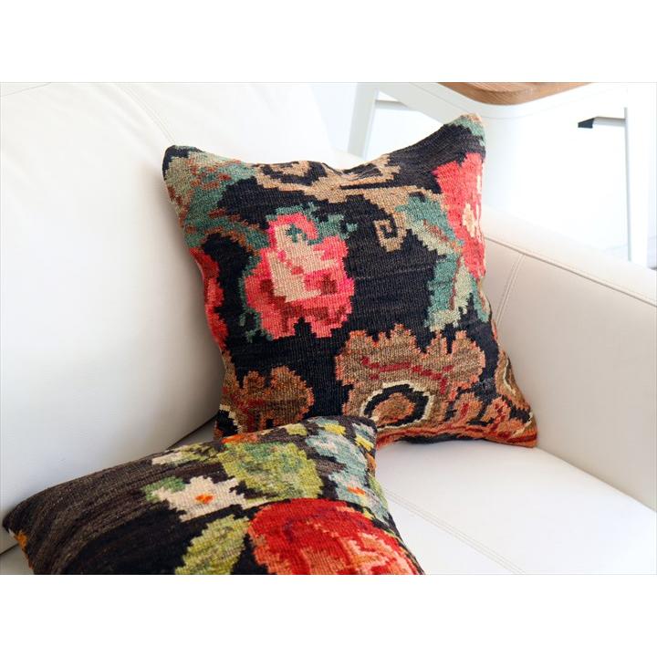 オールドキリム クッションカバー 41×41cm モルダヴィア Old Kiilim Cushion | ブランド登録なし | 01