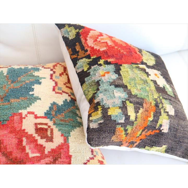 オールドキリム クッションカバー 40×40cm モルダヴィア Old Kiilim Cushion | ブランド登録なし | 03