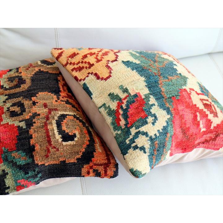 オールドキリム クッションカバー 40×41cm モルダヴィア Old Kiilim Cushion | ブランド登録なし | 03