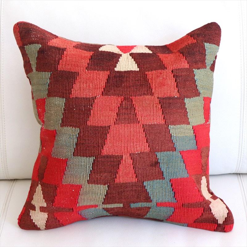 オールドキリム クッションカバー 40×40cm エシュメ OUTLET アウトレット 難あり品 Old Kiilim Cushion | ブランド登録なし