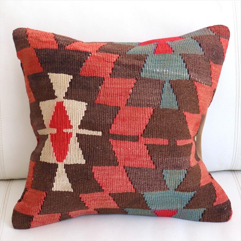 オールドキリム クッションカバー 41×39cm エシュメ OUTLET アウトレット 難あり品 Old Kiilim Cushion | ブランド登録なし