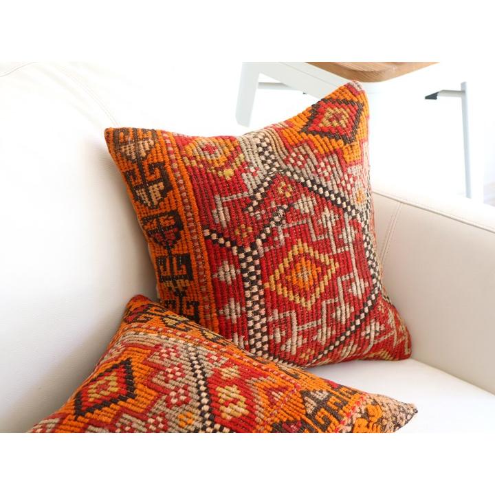オールドキリム クッションカバー 39×40cm ムート ジジム Old Kiilim Cushion | ブランド登録なし | 01