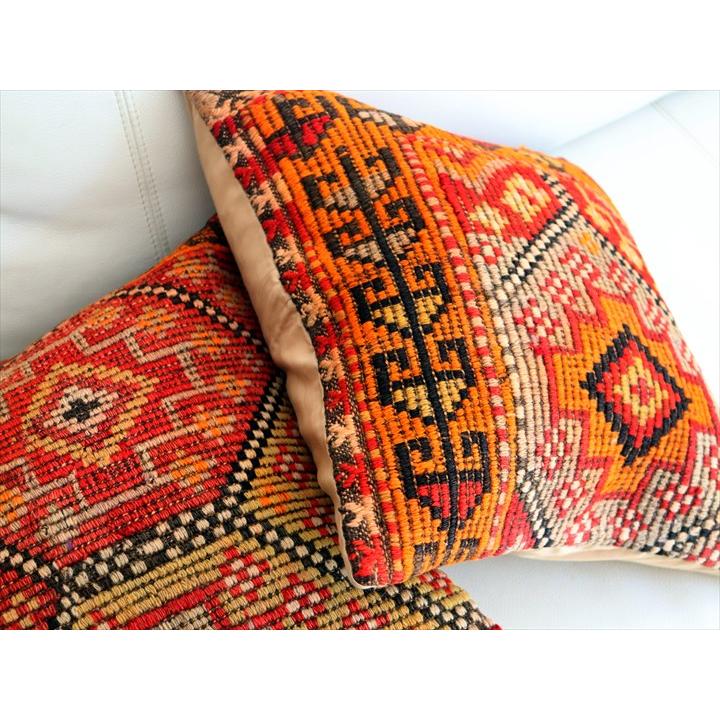 オールドキリム クッションカバー 40×40cm ムート ジジム Old Kiilim Cushion | ブランド登録なし | 03
