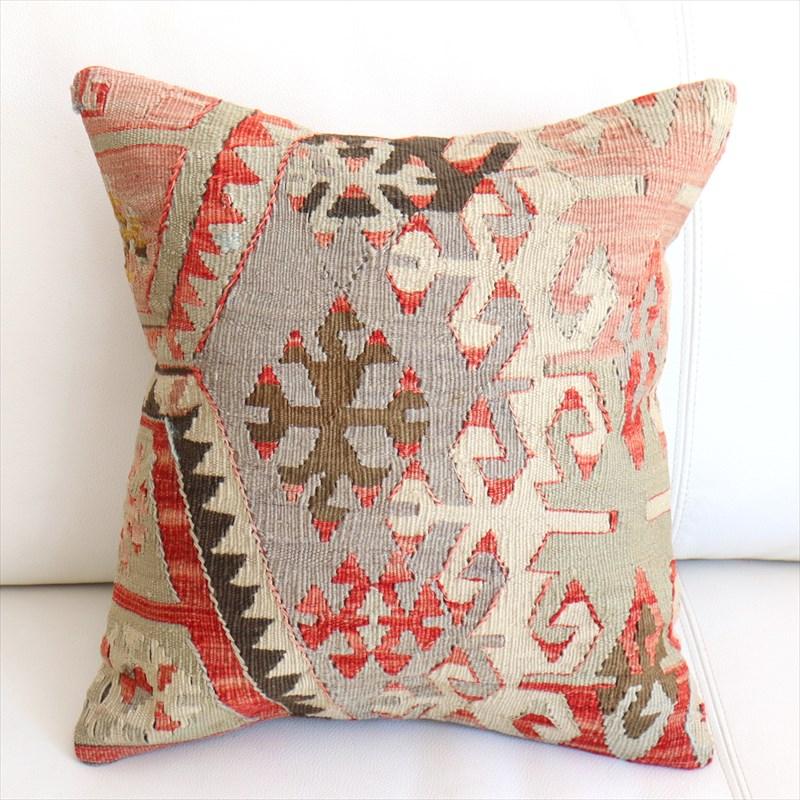オールドキリム クッションカバー 37×40cm シワス Old Kiilim Cushion | ブランド登録なし