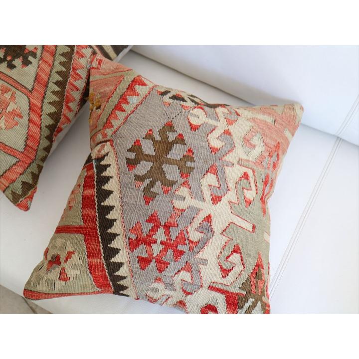 オールドキリム クッションカバー 37×40cm シワス Old Kiilim Cushion | ブランド登録なし | 02