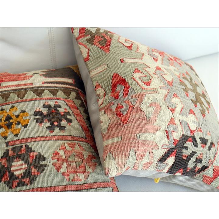 オールドキリム クッションカバー 37×40cm シワス Old Kiilim Cushion | ブランド登録なし | 03