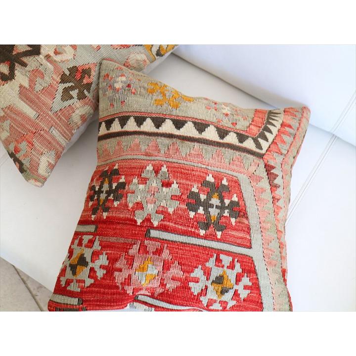 オールドキリム クッションカバー 37×40cm シワス Old Kiilim Cushion | ブランド登録なし | 02