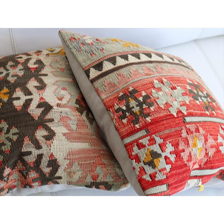 オールドキリム クッションカバー 37×40cm シワス Old Kiilim Cushion | ブランド登録なし | 03