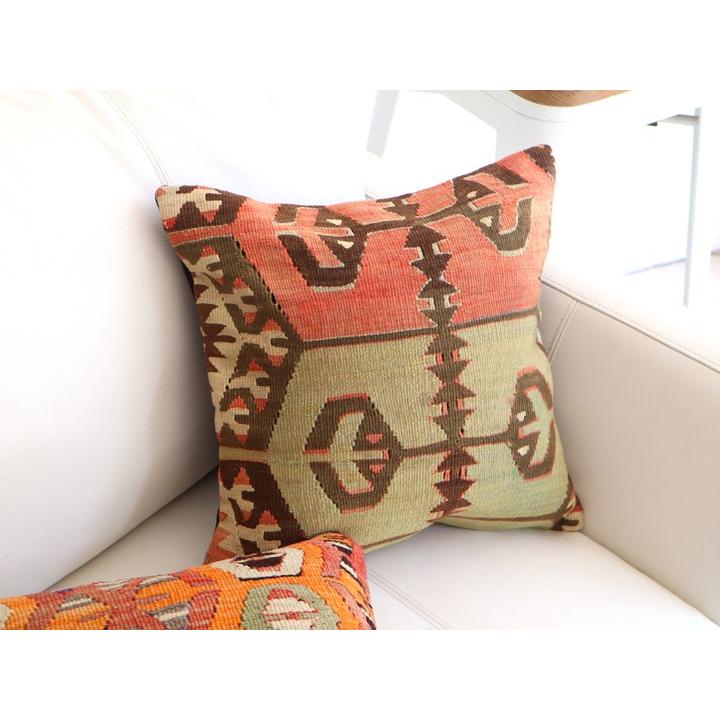 オールドキリム クッションカバー 39×39cm カイセリ チフカナット Old Kiilim Cushion | ブランド登録なし | 01