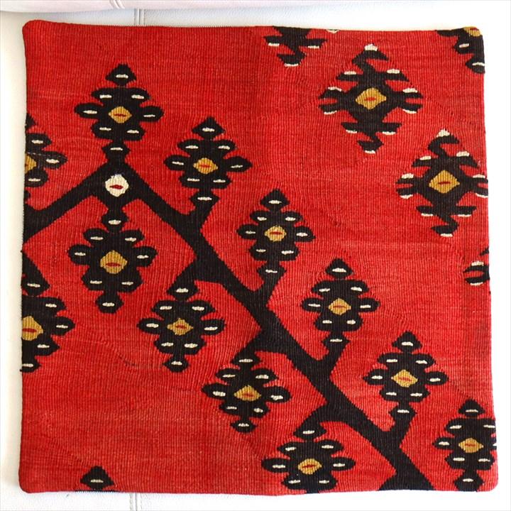 アンティークキリム クッションカバー 40×41cm シャルキョイ Antique Kiilim Cushion | ブランド登録なし | 04