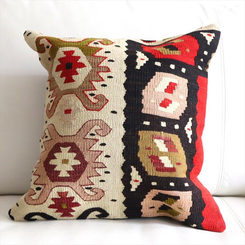 アンティークキリム クッションカバー 38×40cm シャルキョイ Antique Kiilim Cushion | ブランド登録なし