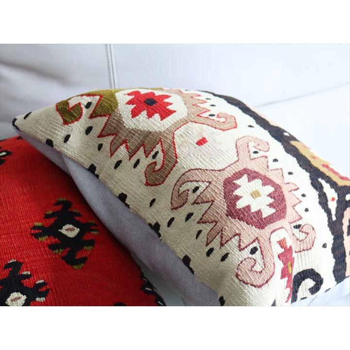 アンティークキリム クッションカバー 38×40cm シャルキョイ Antique Kiilim Cushion | ブランド登録なし | 03