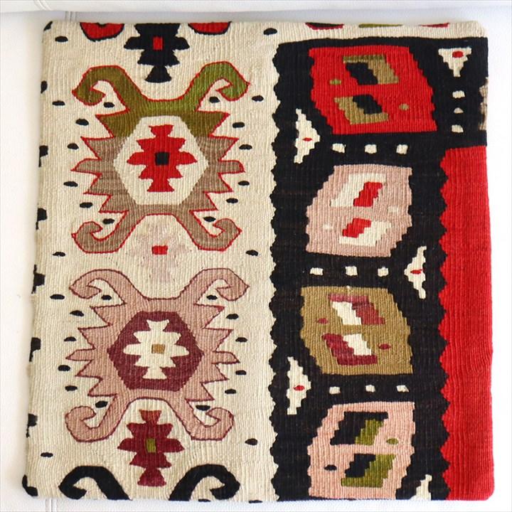 アンティークキリム クッションカバー 38×40cm シャルキョイ Antique Kiilim Cushion | ブランド登録なし | 04