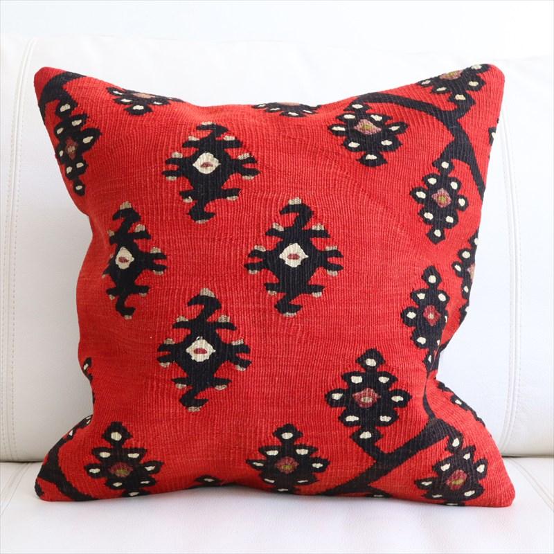 アンティークキリム クッションカバー 41×41cm シャルキョイ Antique Kiilim Cushion | ブランド登録なし