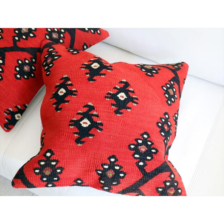 アンティークキリム クッションカバー 41×41cm シャルキョイ Antique Kiilim Cushion | ブランド登録なし | 02