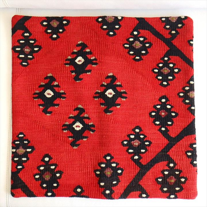 アンティークキリム クッションカバー 41×41cm シャルキョイ Antique Kiilim Cushion | ブランド登録なし | 04