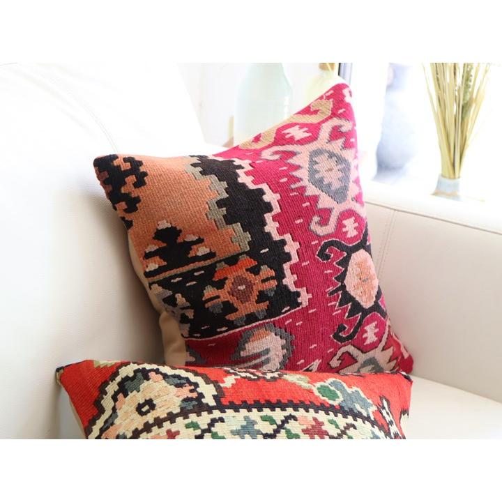 オールドキリム クッションカバー40×40cm カイセリ チフカナット Old