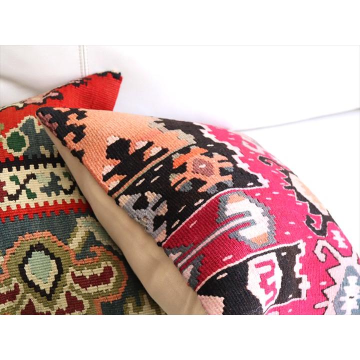 オールドキリム クッションカバー 40×40cm シャルキョイ Old Kiilim Cushion | ブランド登録なし | 03