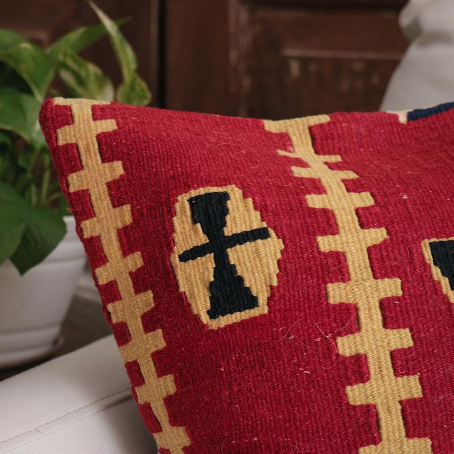 オールドキリム クッションカバー 40cm角 40×40cm コンヤ　サンドゥック　トルコキリム |  | 01