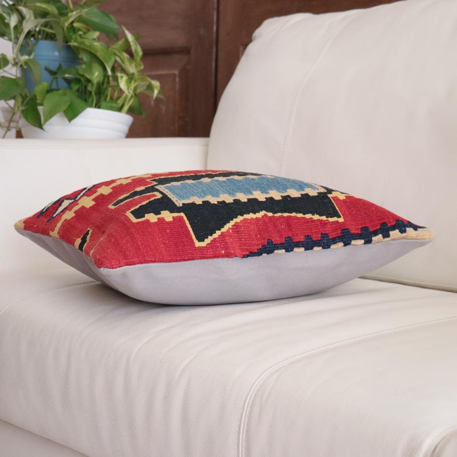 オールドキリム クッションカバー 40cm角 40×40cm コンヤ　サンドゥック　トルコキリム |  | 04