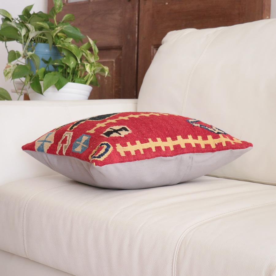 オールドキリム クッションカバー 40cm角 40×40cm コンヤ　サンドゥック　トルコキリム |  | 04