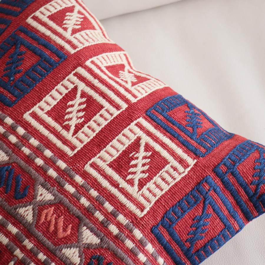 オールドキリム クッションカバー 40cm角 40×40cm ベルガマ ジジム |  | 02