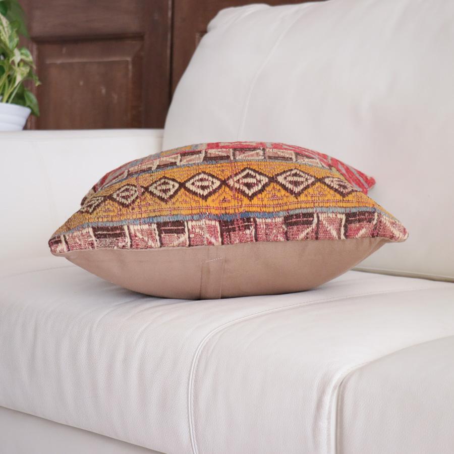 オールドキリム クッションカバー 40cm角 40×40cm アフィヨン ジジム |  | 04