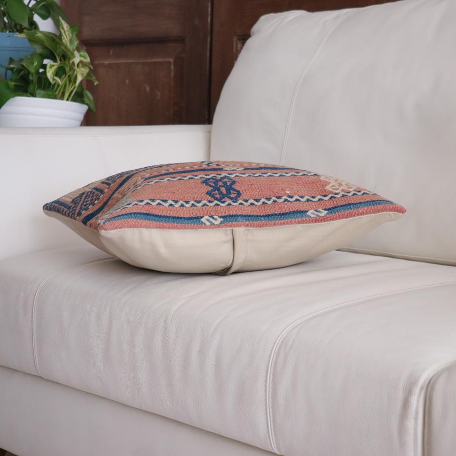 オールドキリム クッションカバー 40cm角 40×40cm ベルガマ ジジム |  | 03