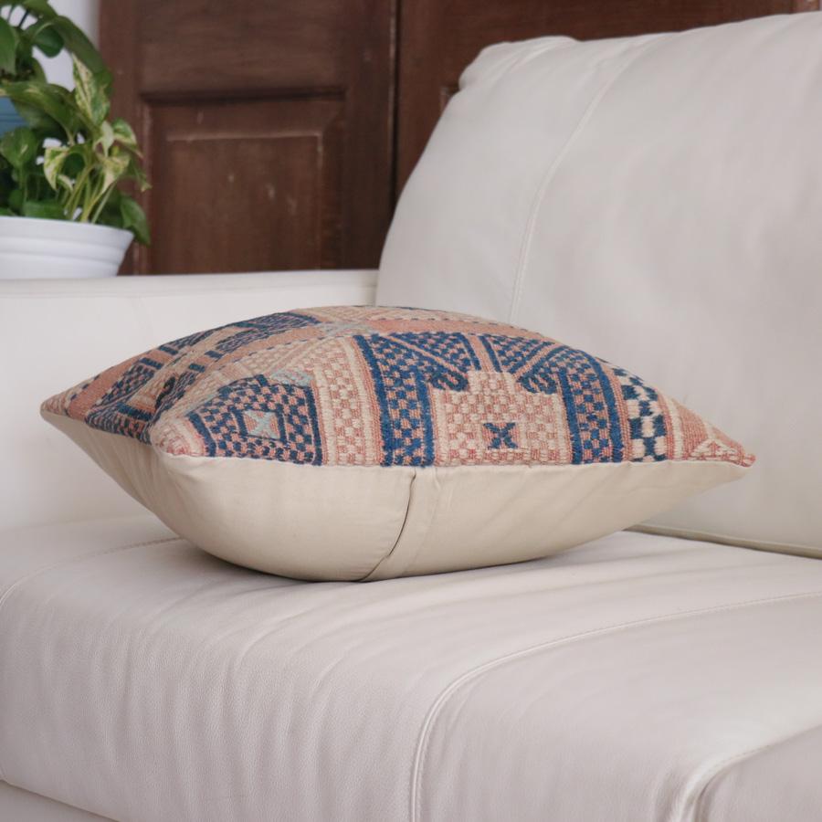 オールドキリム クッションカバー 40cm角 40×40cm ベルガマ ジジム |  | 03