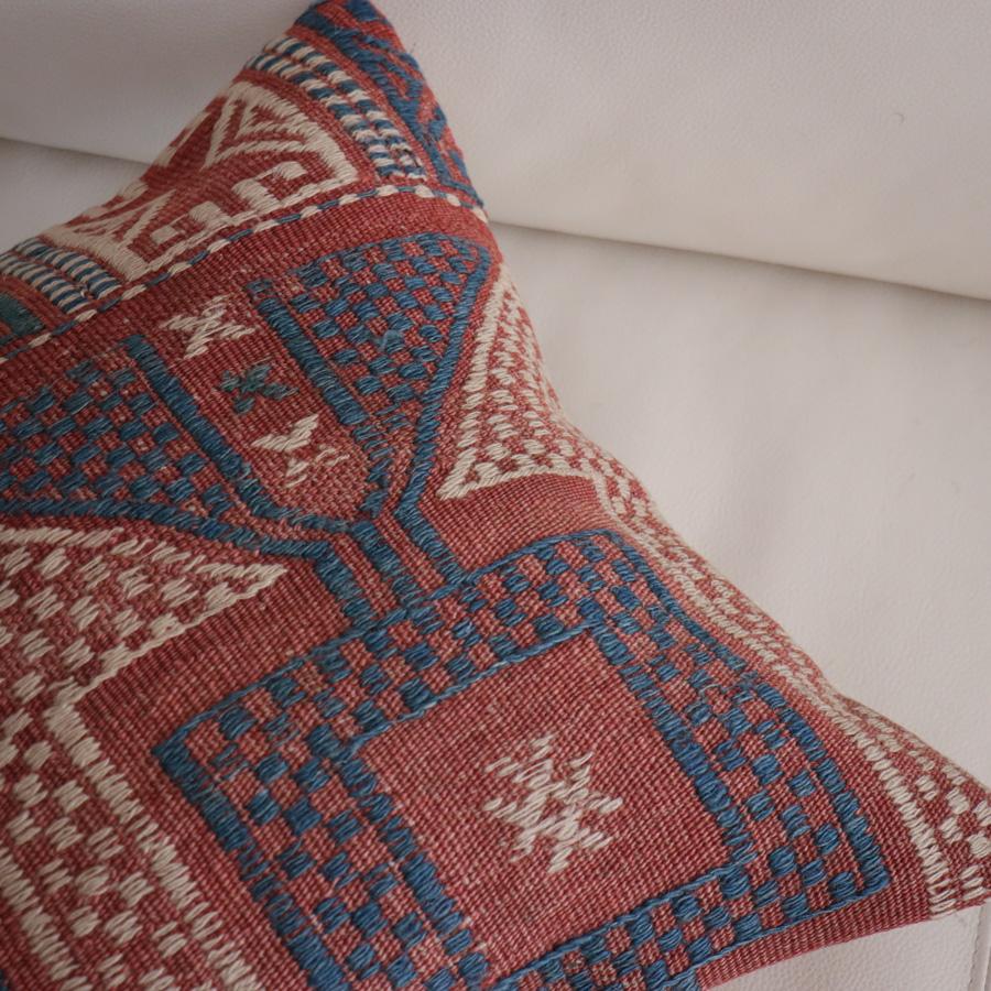 オールドキリム クッションカバー 40cm角 40×40cm ベルガマ ジジム |  | 01