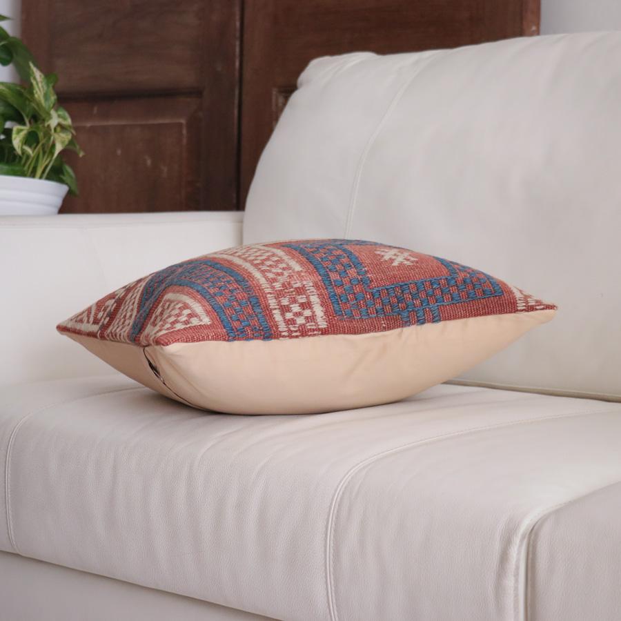 オールドキリム クッションカバー 40cm角 40×40cm ベルガマ ジジム |  | 03