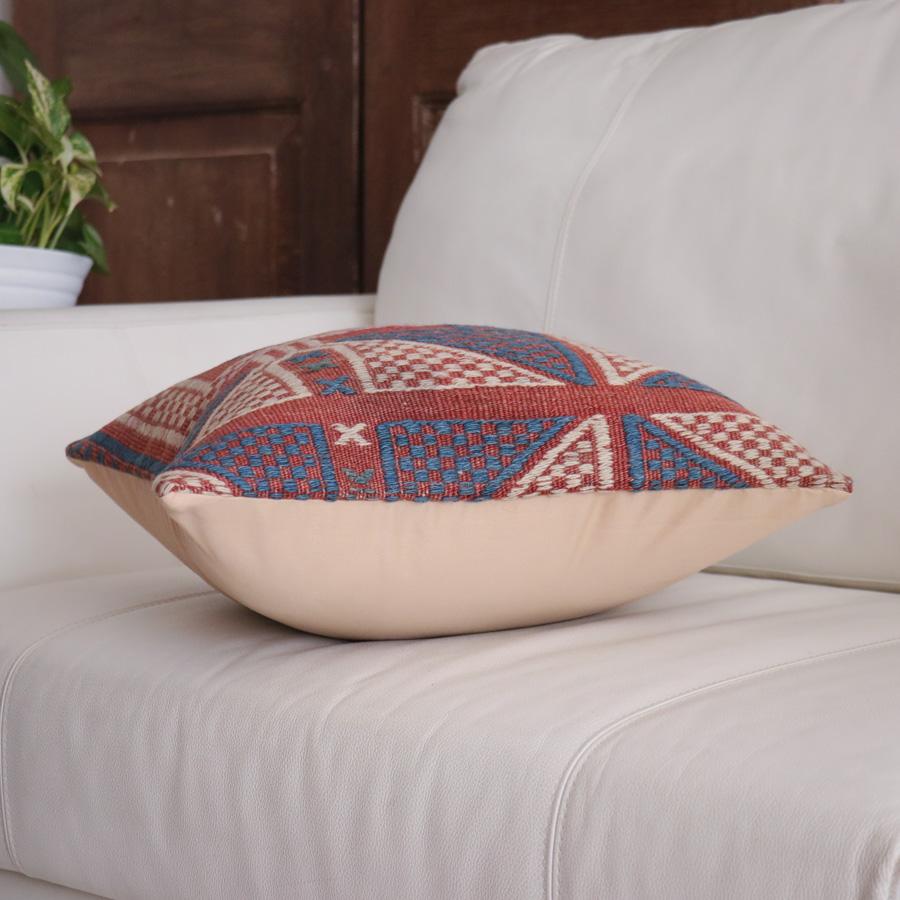 オールドキリム クッションカバー 40cm角 40×40cm ベルガマ ジジム |  | 03