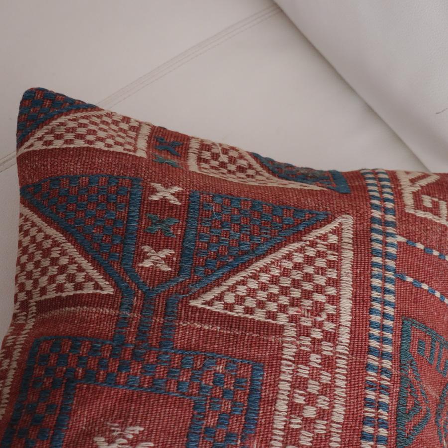 オールドキリム クッションカバー 40cm角 40×40cm ベルガマ ジジム |  | 01