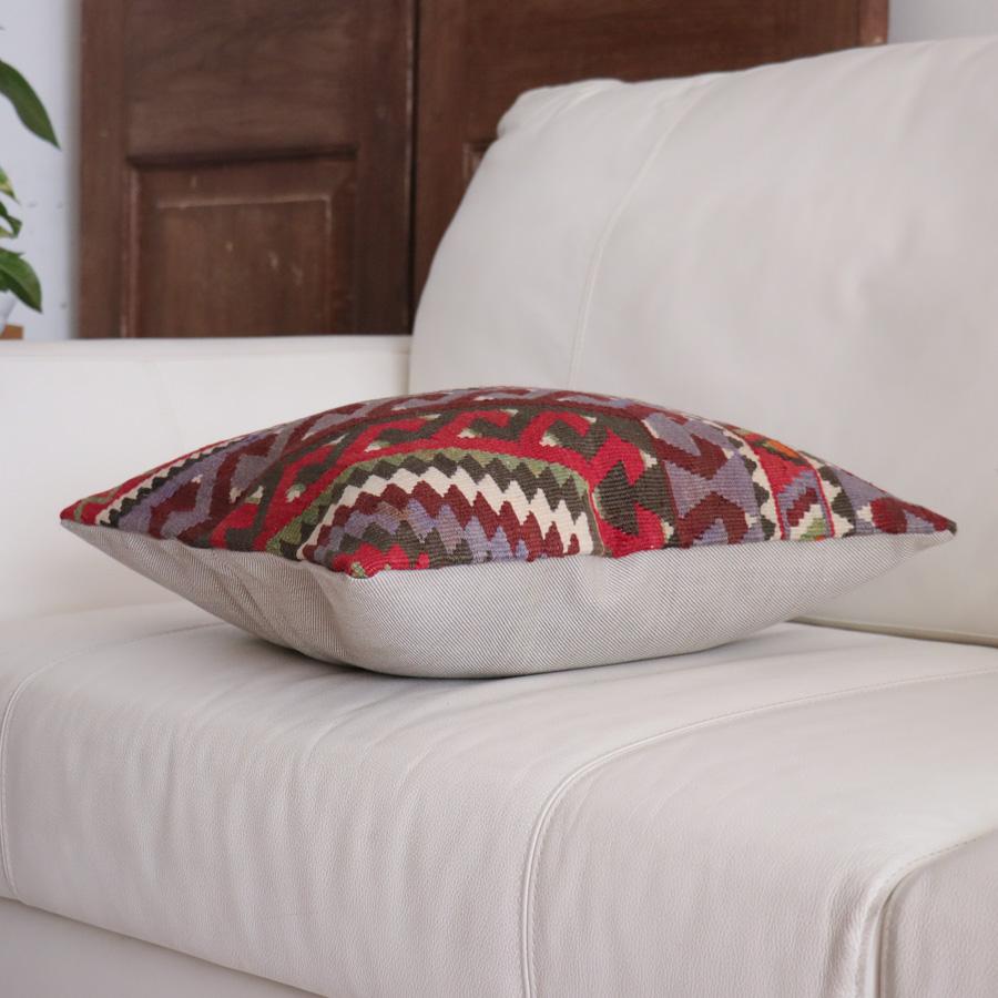オールドキリム クッションカバー 40cm角 40×40cm エシュメ |  | 03
