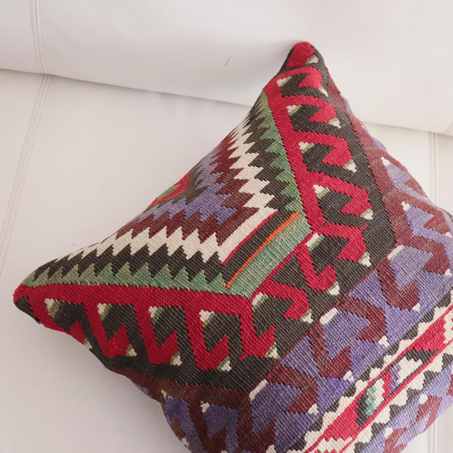 オールドキリム クッションカバー 40cm角 40×41cm エシュメ |  | 01