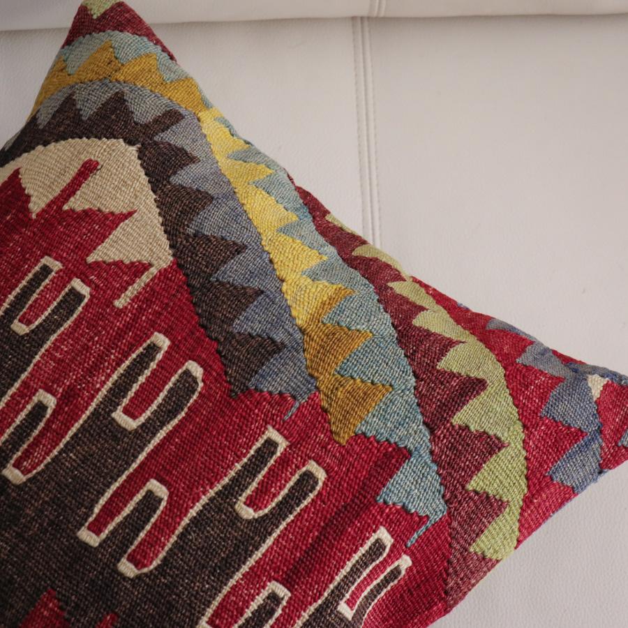 オールドキリム クッションカバー 40cm角 40×40cm フェティエ |  | 01