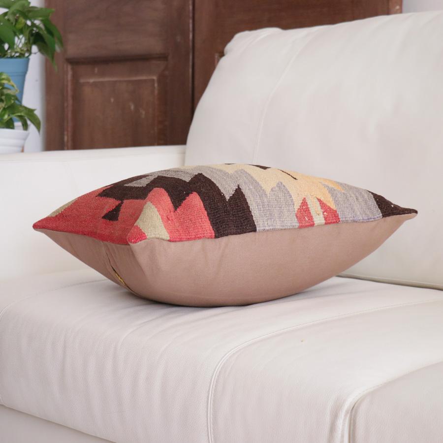 オールドキリム クッションカバー 40cm角 40×40cm アダナ　イーブルアイ　ジグザグ |  | 03