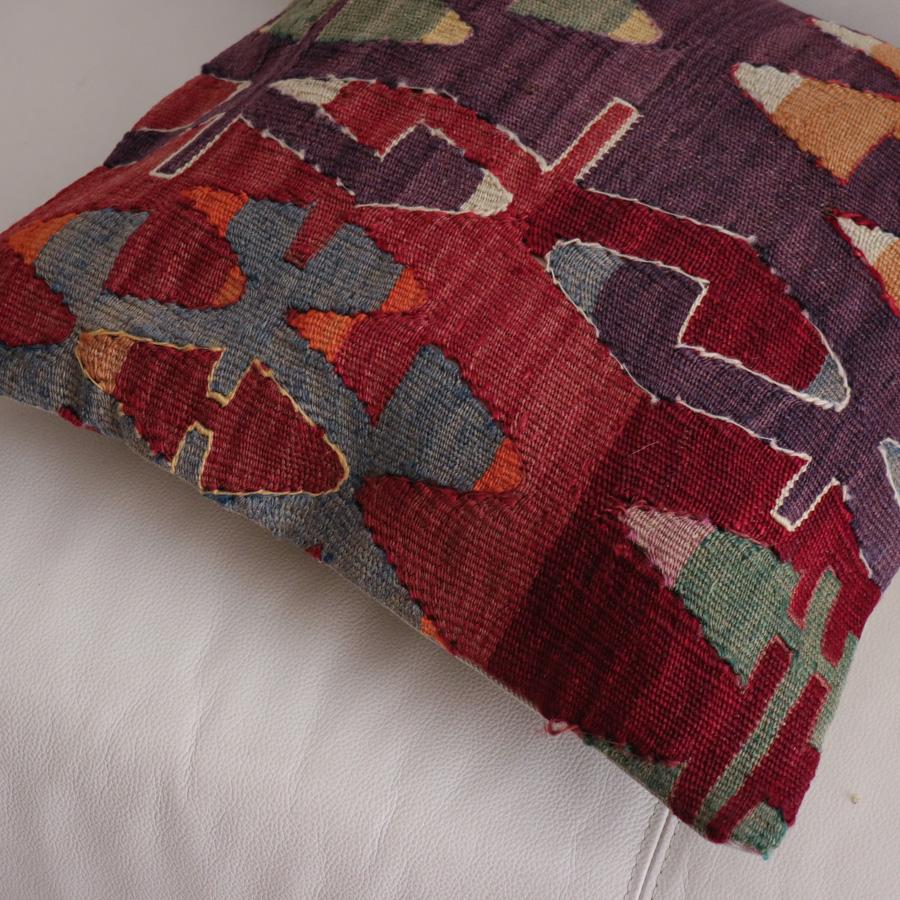 オールドキリム クッションカバー 40cm角 40×40cm エシュメ |  | 03