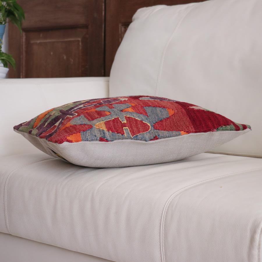 オールドキリム クッションカバー 40cm角 40×40cm エシュメ |  | 04