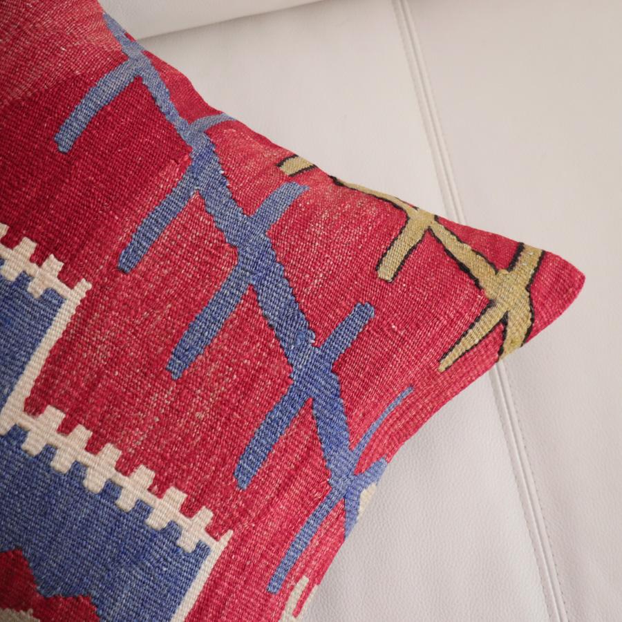 オールドキリム クッションカバー 40cm角 40×40cm アフィヨン |  | 02