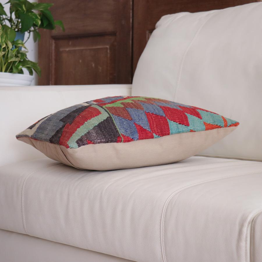 オールドキリム クッションカバー 40cm角 40×40cm エシュメ |  | 04