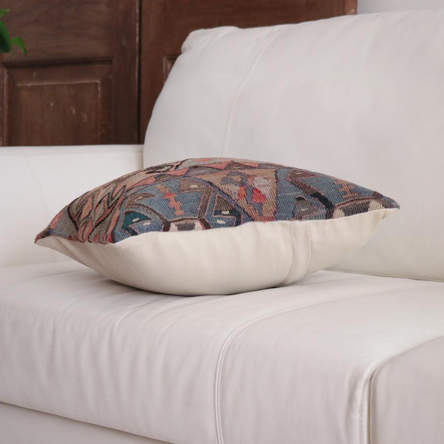 オールドキリム クッションカバー 40cm角 40×40cm ハッキャリ　トルコキリム |  | 03