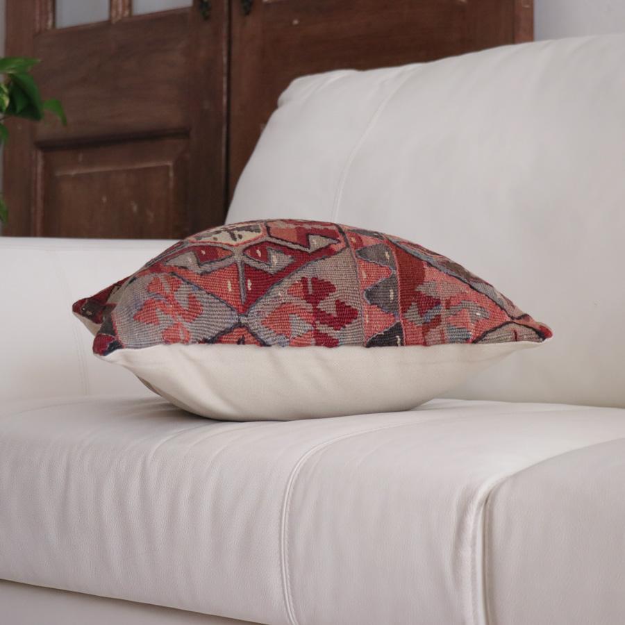 オールドキリム クッションカバー 40cm角 40×40cm ハッキャリ　トルコキリム |  | 04