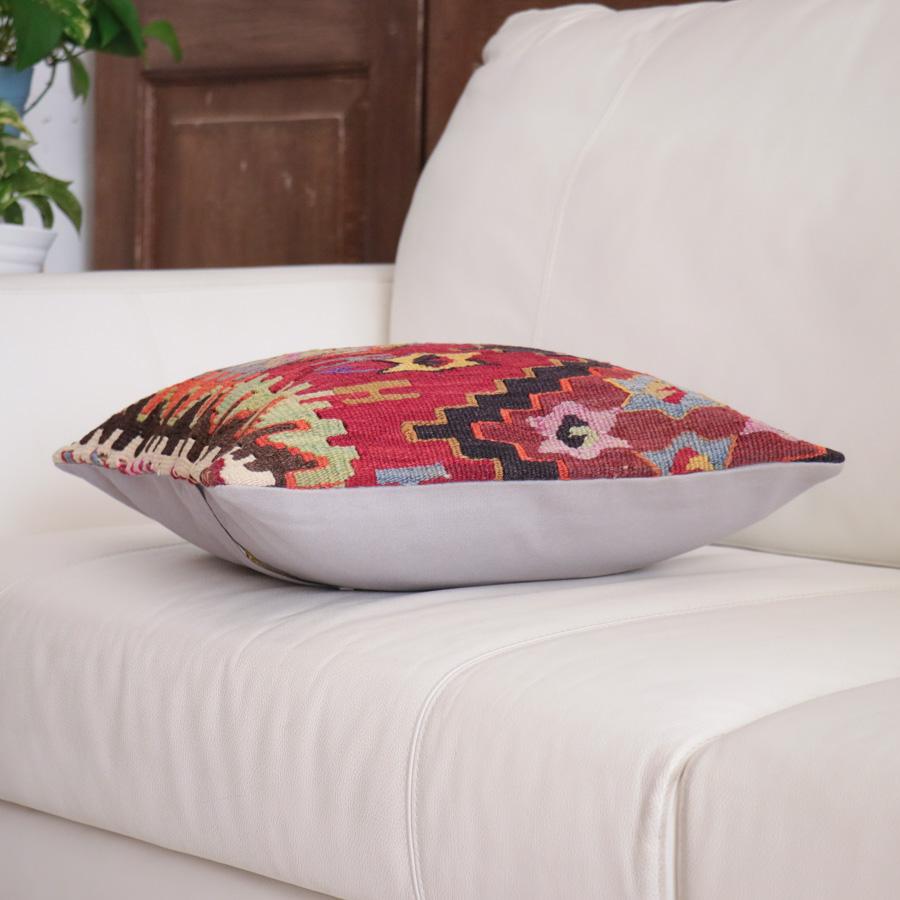 オールドキリム クッションカバー 40cm角 40×40cm アンテップ　ソロモンの星 |  | 03