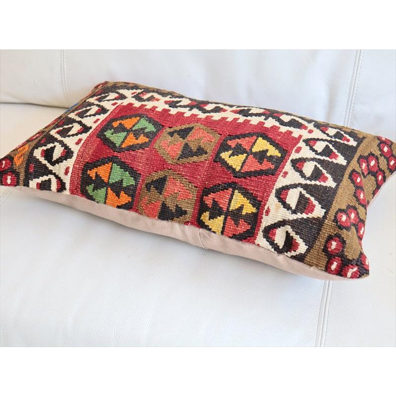オールドキリムクッションカバー 長方形サイズ 50×30cm カイセリ・チフカナットキリム |  | 03