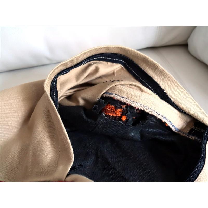 オールドキリムクッションカバー 39×39cm トルコのウール手織りキリム パッチワーク OUTLET・アウトレット・難あり |  | 04