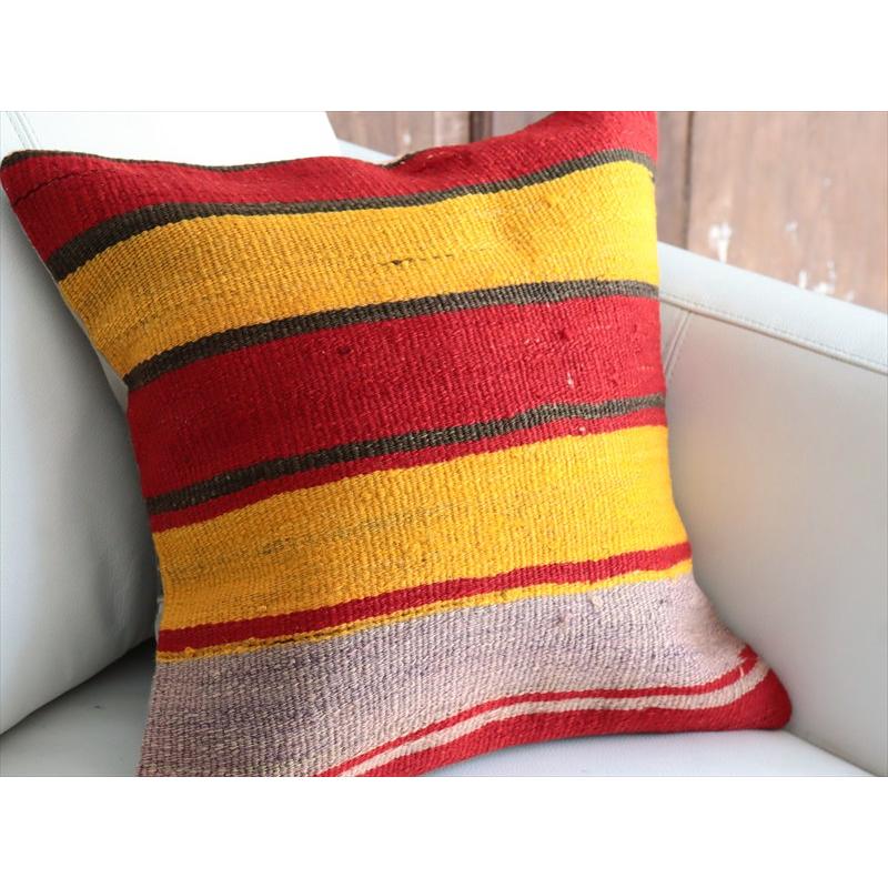 オールドキリムクッションカバー 39×39cm OUTLET・アウトレット・難あり |  | 02