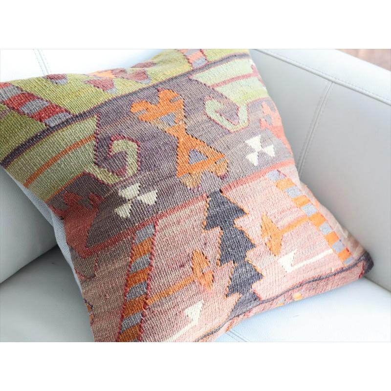 オールドキリムクッションカバー 39×39cm アダナ OUTLET・アウトレット・難あり |  | 02